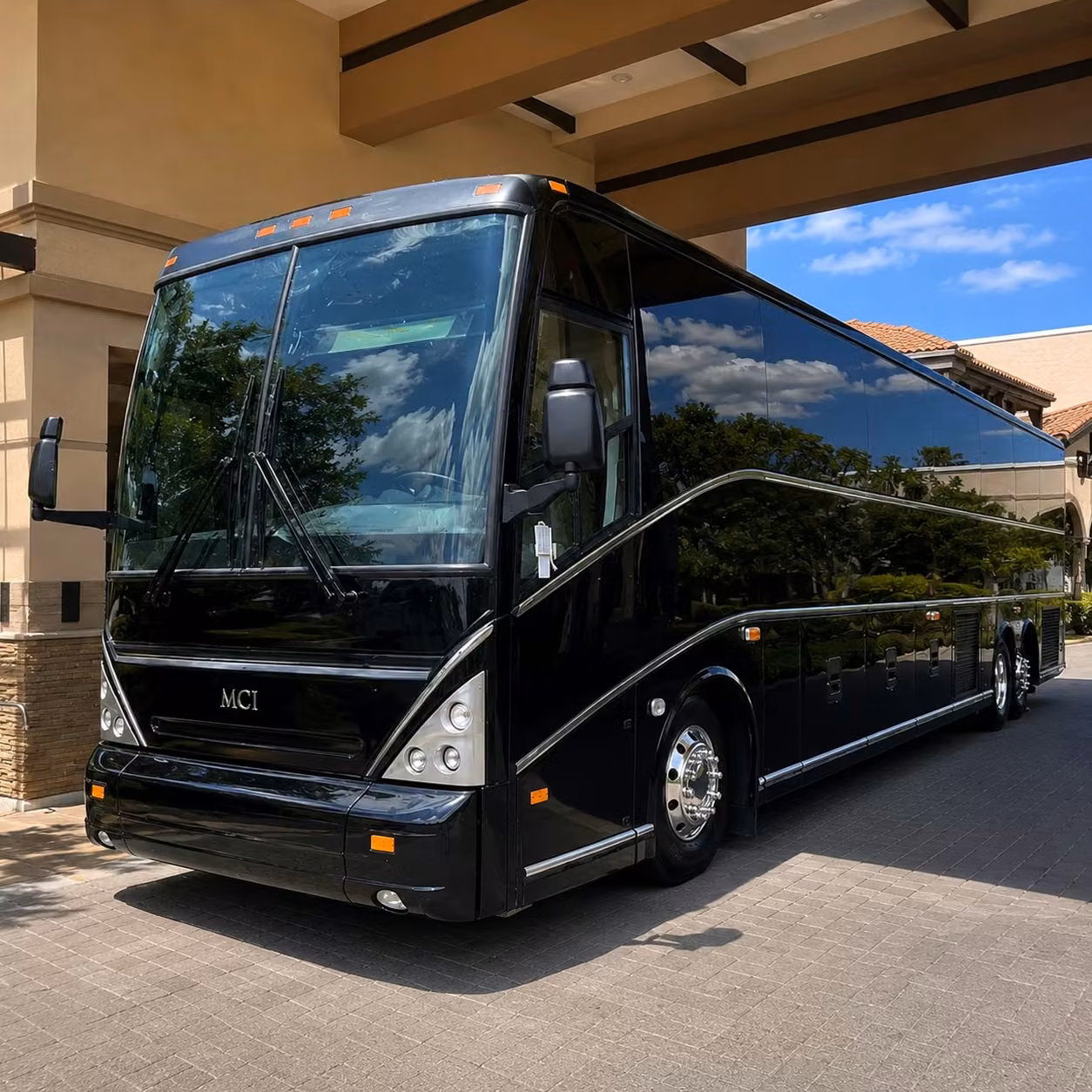 when your group wants a party bus for a woodbridge concert night this is where you start